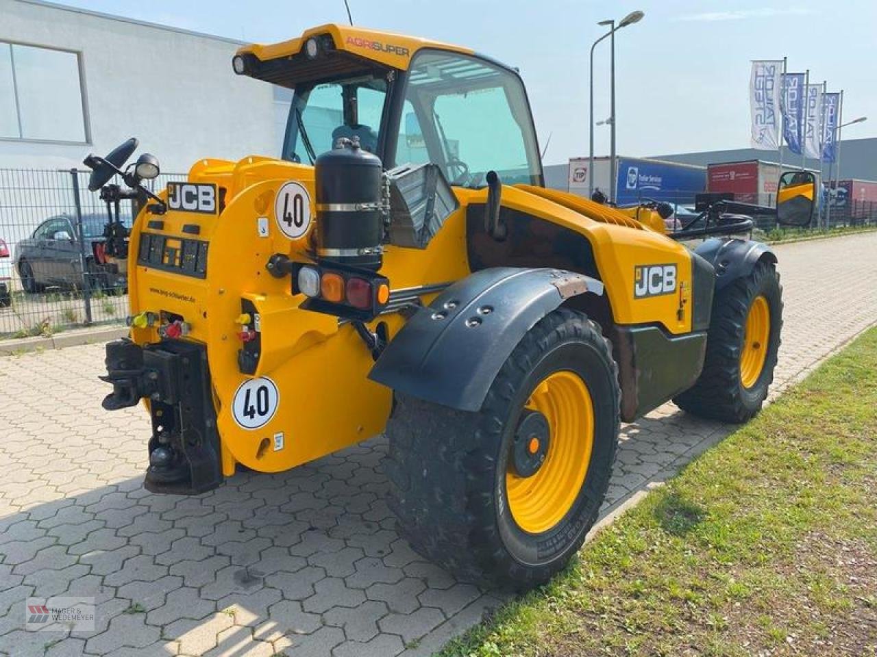 Teleskoplader des Typs JCB 541-70 AGRI-SUPER MIT DRUCKLUFT, Gebrauchtmaschine in Oyten (Bild 5)