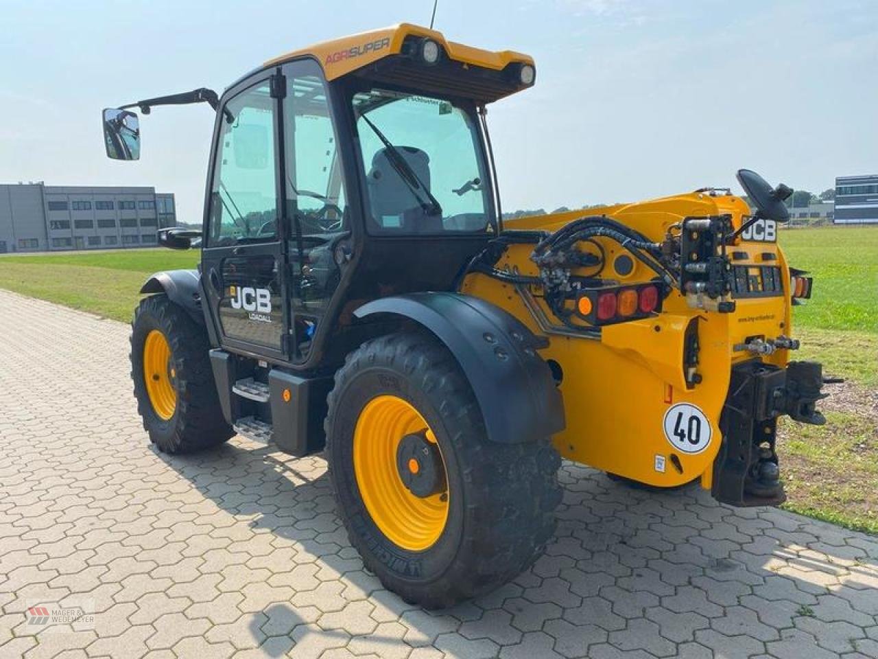 Teleskoplader des Typs JCB 541-70 AGRI-SUPER MIT DRUCKLUFT, Gebrauchtmaschine in Oyten (Bild 7)