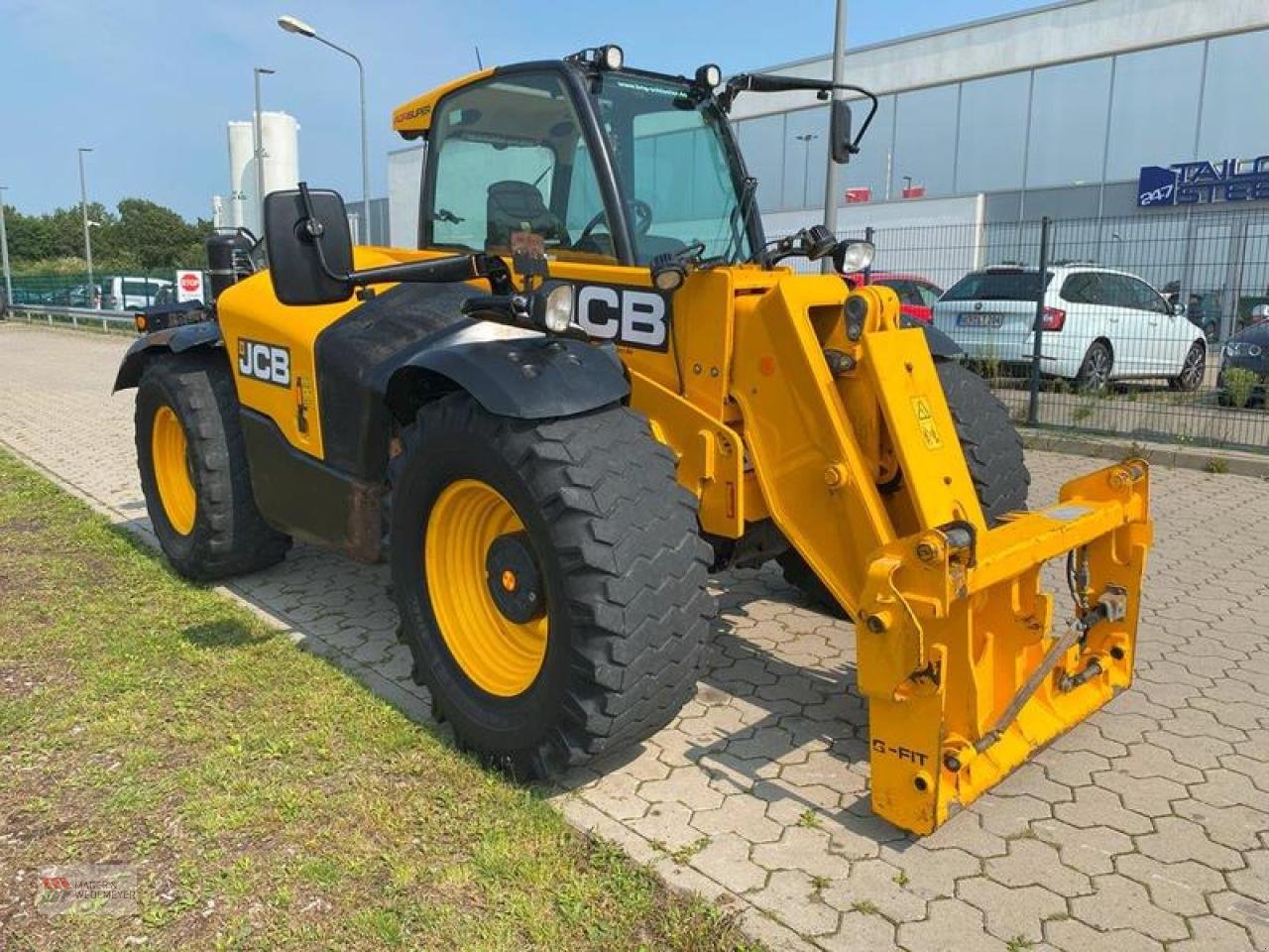 Teleskoplader van het type JCB 541-70 AGRI-SUPER MIT DRUCKLUFT, Gebrauchtmaschine in Oyten (Foto 3)