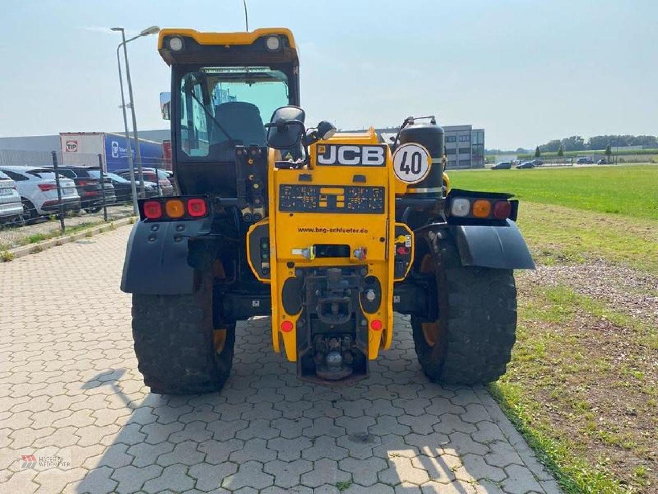 Teleskoplader del tipo JCB 541-70 AGRI-SUPER MIT DRUCKLUFT, Gebrauchtmaschine en Oyten (Imagen 6)