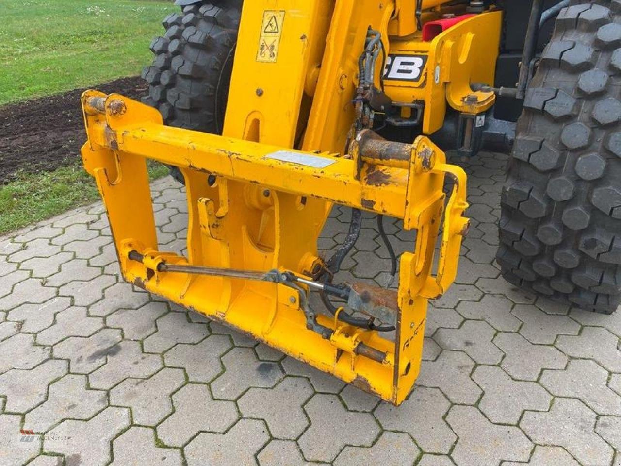 Teleskoplader Türe ait JCB 541-70 AGRI-SUPER MIT DRUCKLUFT, Gebrauchtmaschine içinde Oyten (resim 2)