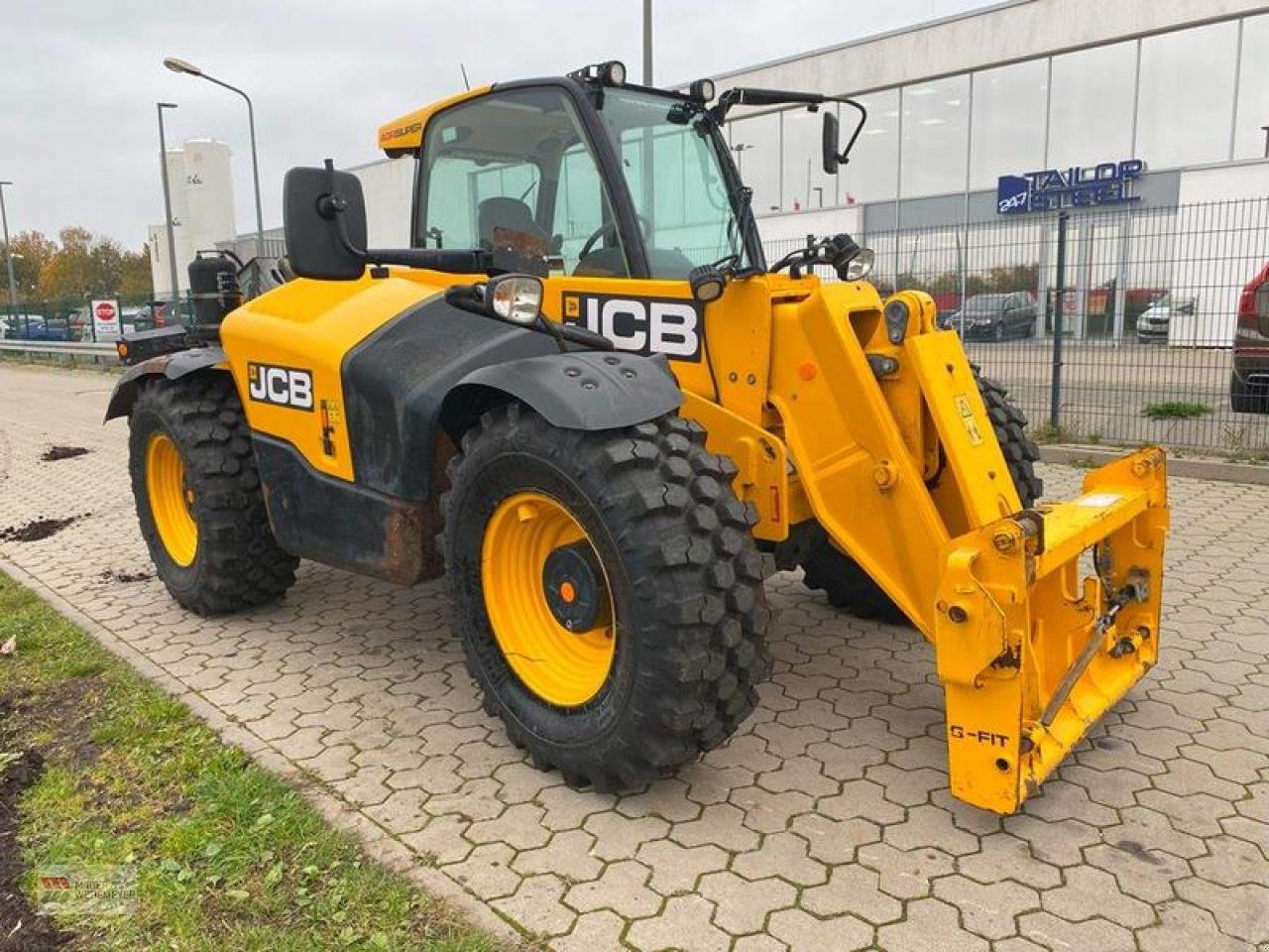 Teleskoplader Türe ait JCB 541-70 AGRI-SUPER MIT DRUCKLUFT, Gebrauchtmaschine içinde Oyten (resim 3)