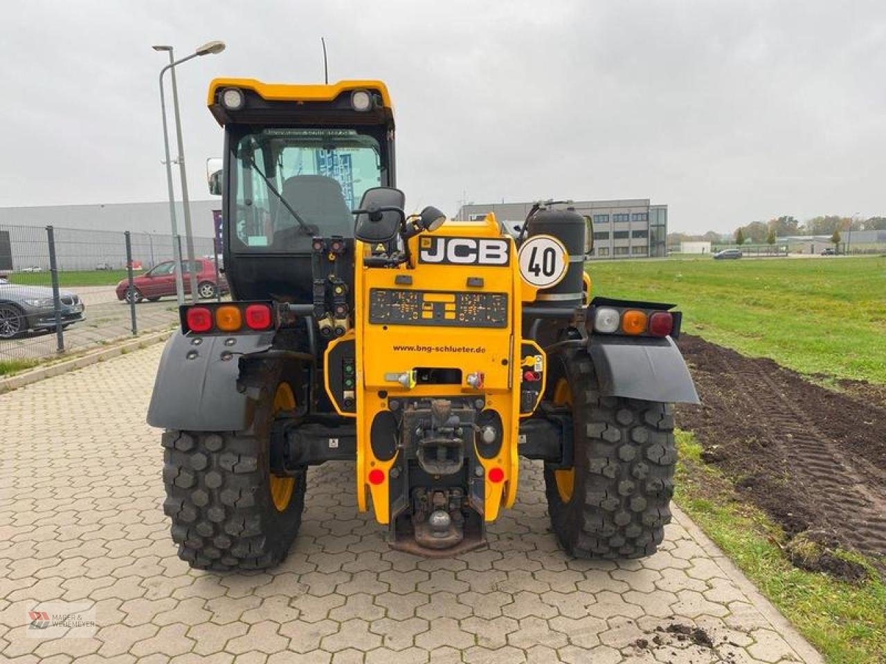 Teleskoplader Türe ait JCB 541-70 AGRI-SUPER MIT DRUCKLUFT, Gebrauchtmaschine içinde Oyten (resim 6)