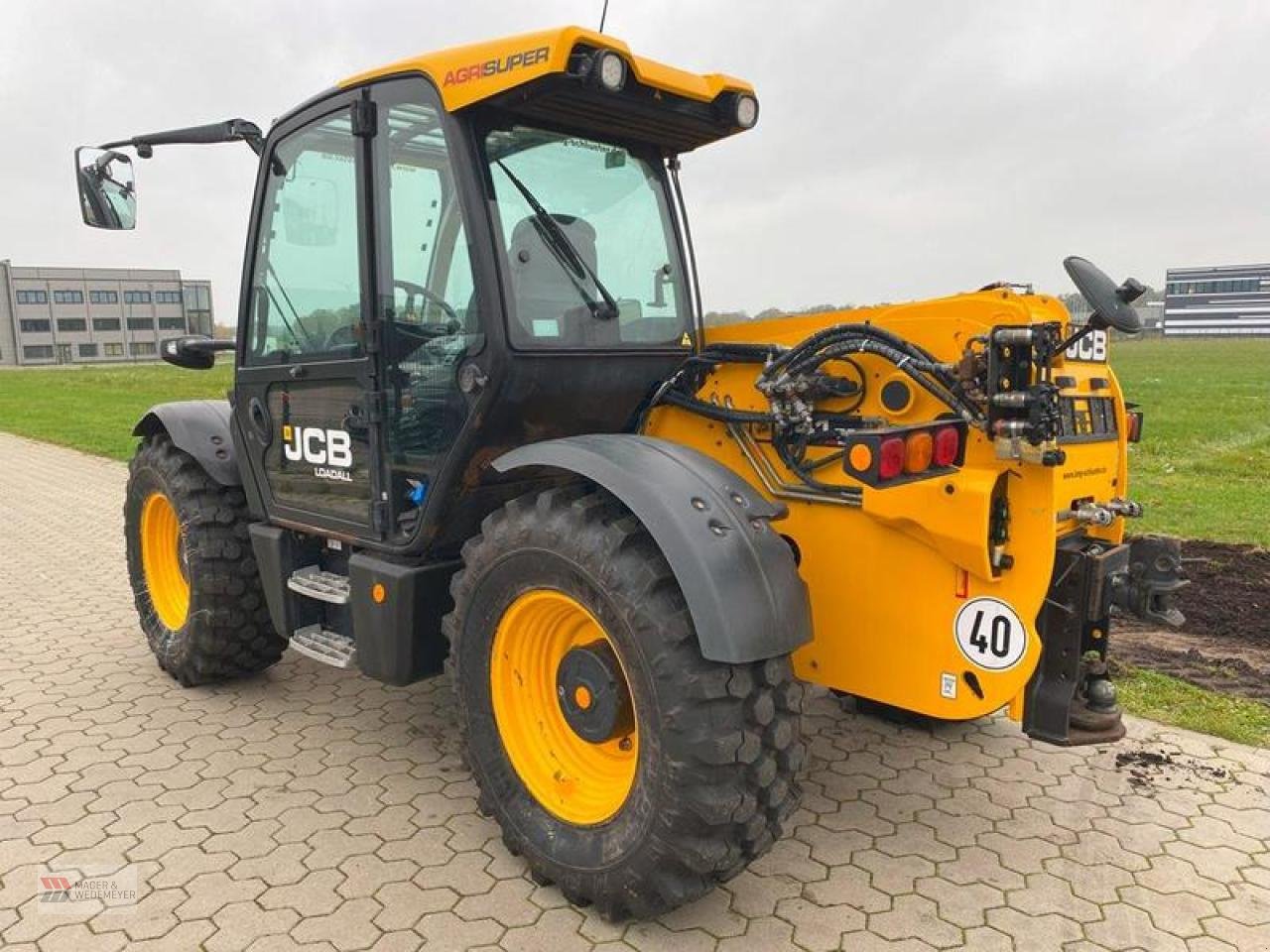 Teleskoplader van het type JCB 541-70 AGRI-SUPER MIT DRUCKLUFT, Gebrauchtmaschine in Oyten (Foto 7)