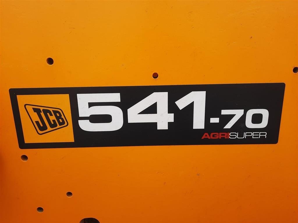 Teleskoplader a típus JCB 541-70 AGRI-SUPER Pallegafler, Hitch krog, Aircondition, Central smørring. Ring til Ulrik på 40255544. Jeg snakker Jysk, tysk og engelsk., Gebrauchtmaschine ekkor: Kolding (Kép 1)