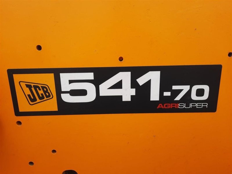 Teleskoplader του τύπου JCB 541-70 AGRI-SUPER Pallegafler, Hitch krog, Aircondition, Central smørring. Ring til Ulrik på 40255544. Jeg snakker Jysk, tysk og engelsk., Gebrauchtmaschine σε Kolding