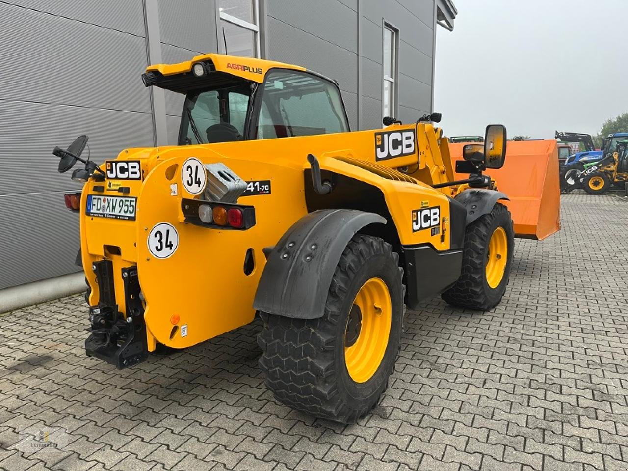 Teleskoplader typu JCB 541-70 Agri Super, Gebrauchtmaschine w Neuhof - Dorfborn (Zdjęcie 3)