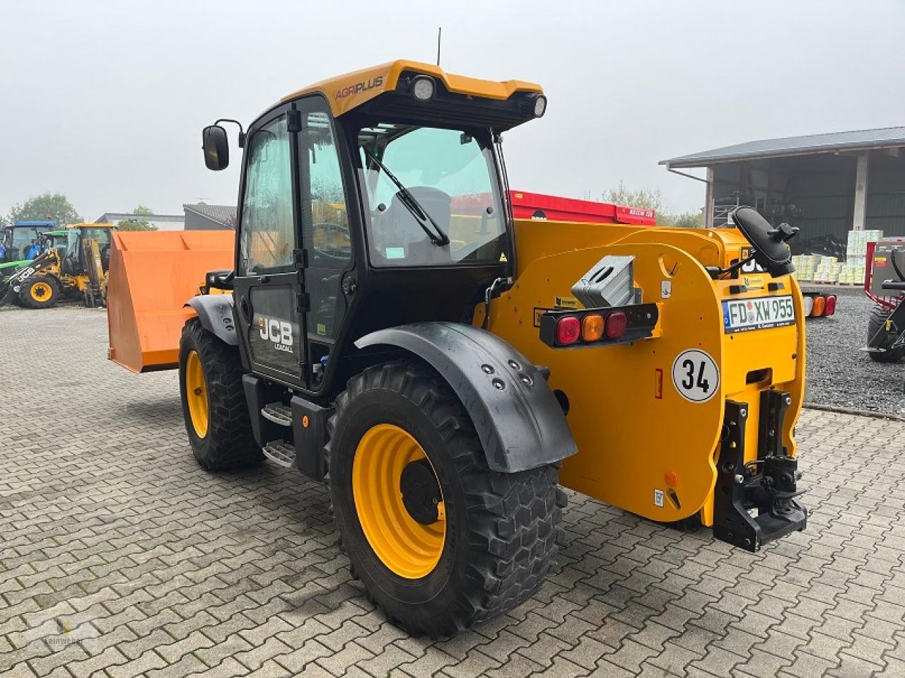 Teleskoplader van het type JCB 541-70 Agri Super, Gebrauchtmaschine in Neuhof - Dorfborn (Foto 4)