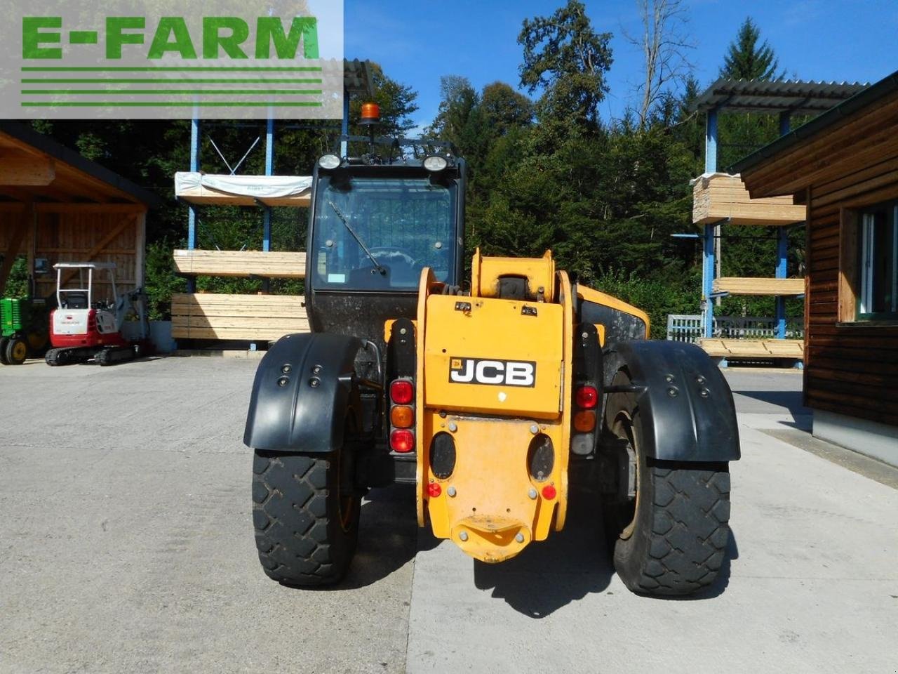 Teleskoplader van het type JCB 541-70 wastemaster ( 4,1t-7m ) schaufel neu, Gebrauchtmaschine in ST. NIKOLAI/DR. (Foto 3)