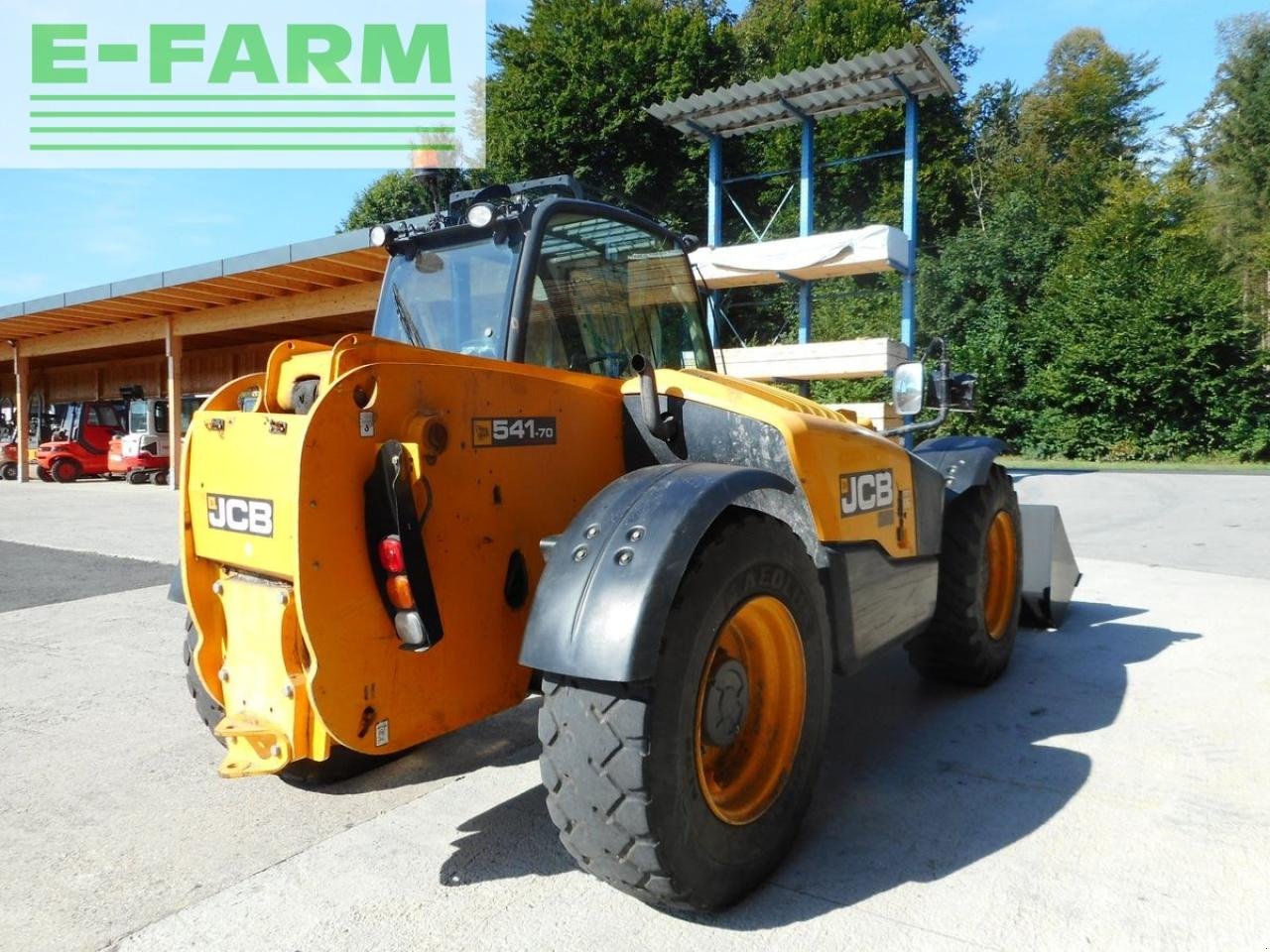 Teleskoplader van het type JCB 541-70 wastemaster ( 4,1t-7m ) schaufel neu, Gebrauchtmaschine in ST. NIKOLAI/DR. (Foto 4)