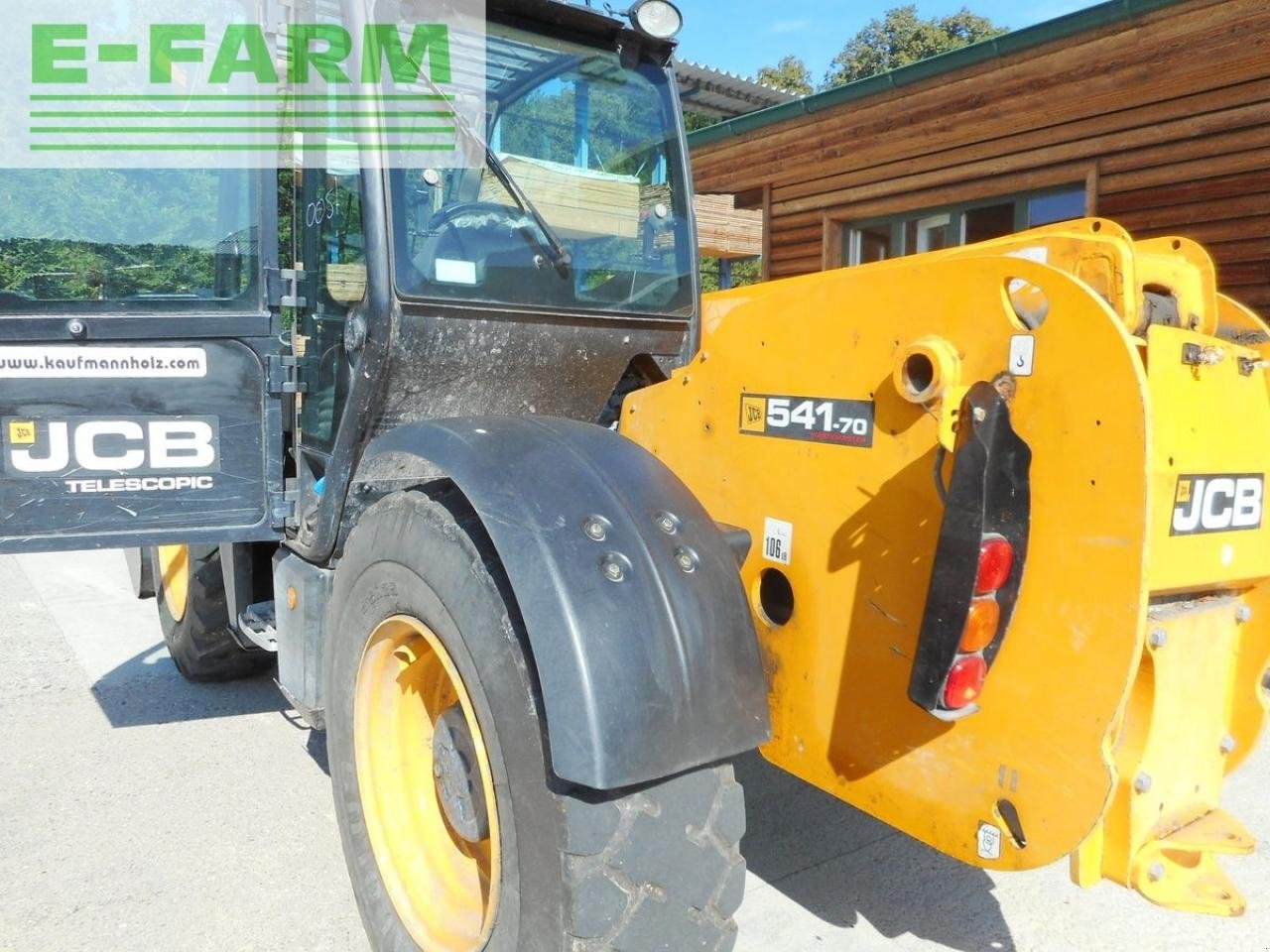 Teleskoplader van het type JCB 541-70 wastemaster ( 4,1t-7m ) schaufel neu, Gebrauchtmaschine in ST. NIKOLAI/DR. (Foto 16)