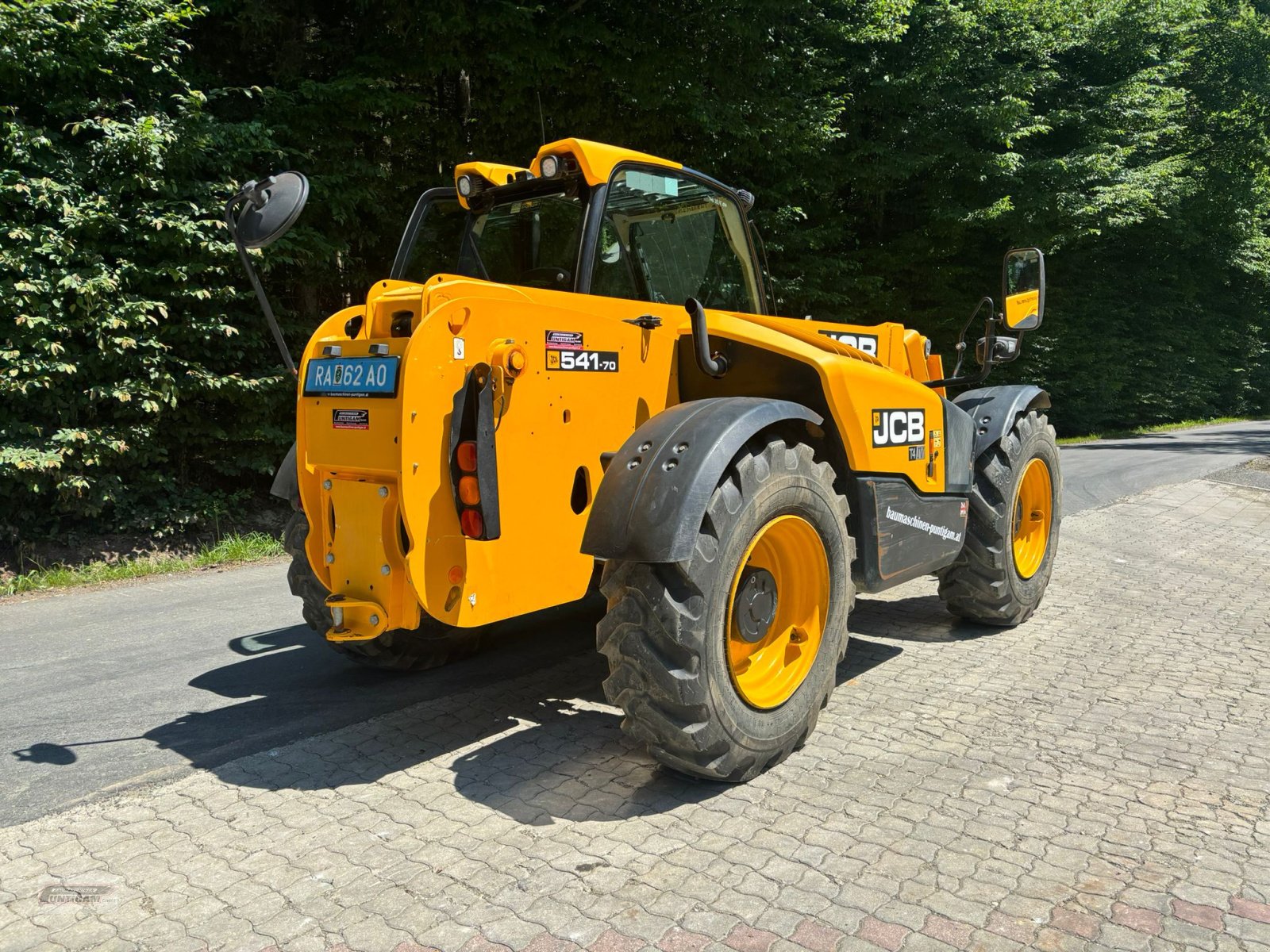 Teleskoplader typu JCB 541-70, Gebrauchtmaschine w Deutsch - Goritz (Zdjęcie 7)