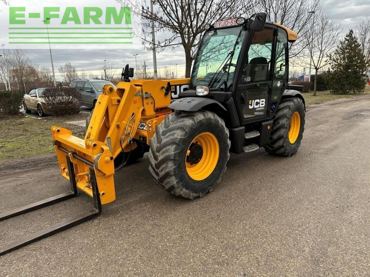 Teleskoplader van het type JCB 541-70, Gebrauchtmaschine in SZEGED (Foto 1)