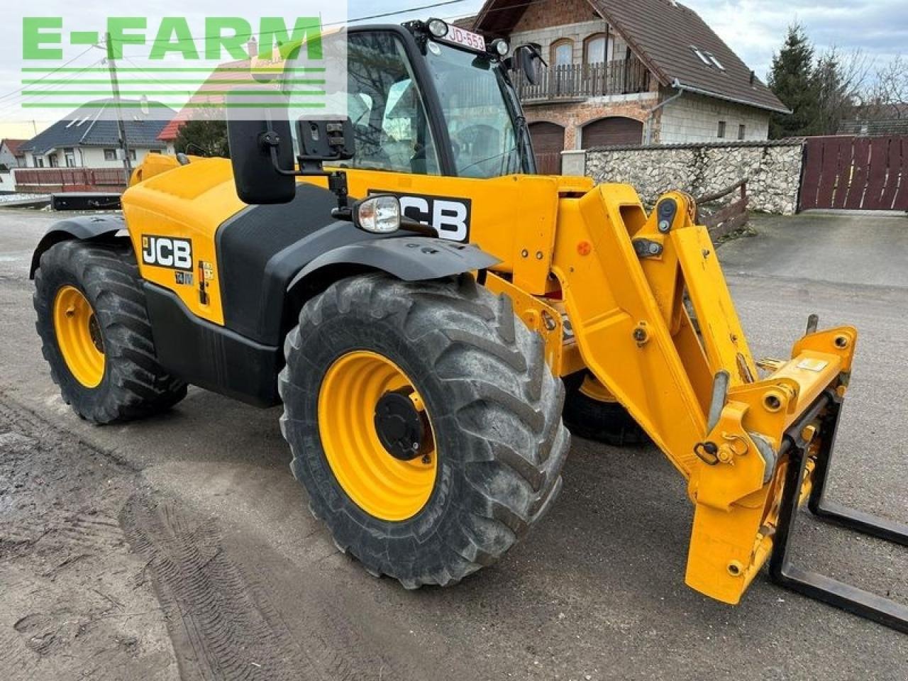 Teleskoplader van het type JCB 541-70, Gebrauchtmaschine in SZEGED (Foto 8)