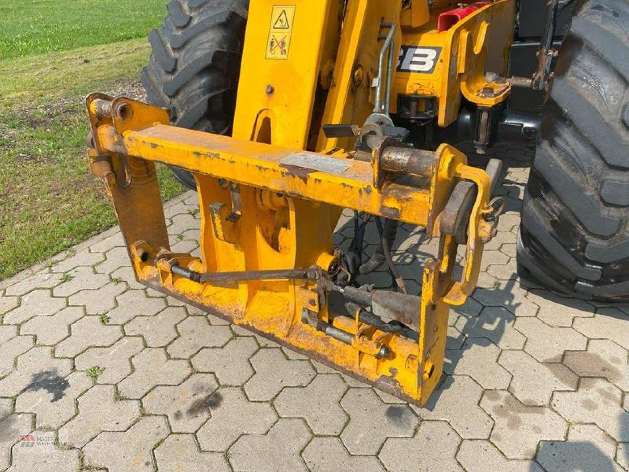 Teleskoplader typu JCB 541-70, Gebrauchtmaschine v Oyten (Obrázek 2)