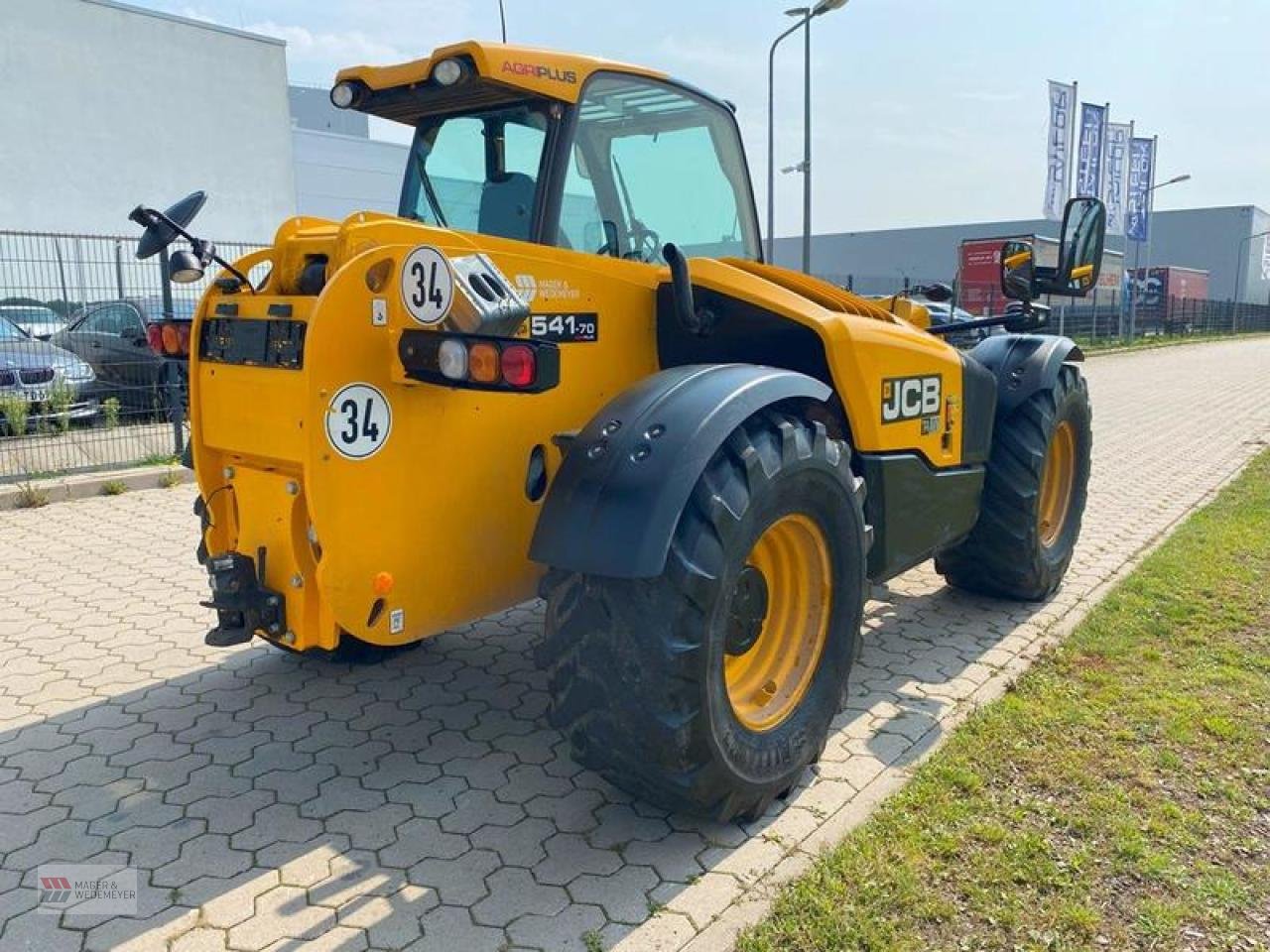 Teleskoplader van het type JCB 541-70, Gebrauchtmaschine in Oyten (Foto 5)