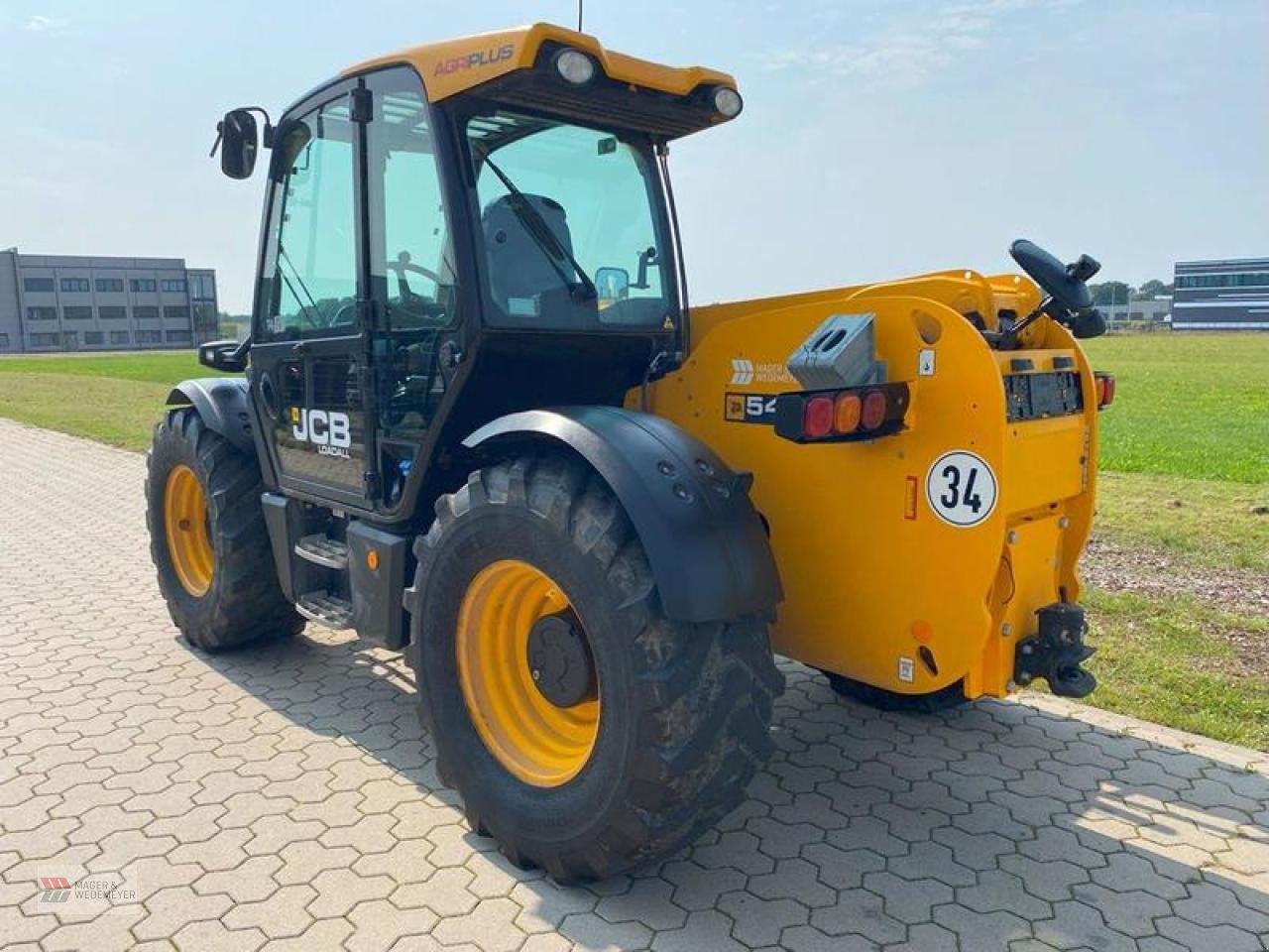 Teleskoplader van het type JCB 541-70, Gebrauchtmaschine in Oyten (Foto 6)