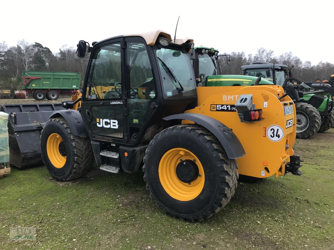 Teleskoplader des Typs JCB 541-70, Gebrauchtmaschine in Alt-Mölln (Bild 1)