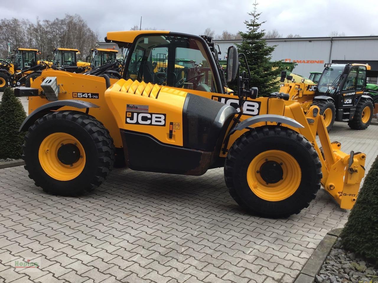 Teleskoplader typu JCB 541-70DS+ Loadall, Gebrauchtmaschine v Bakum (Obrázek 3)