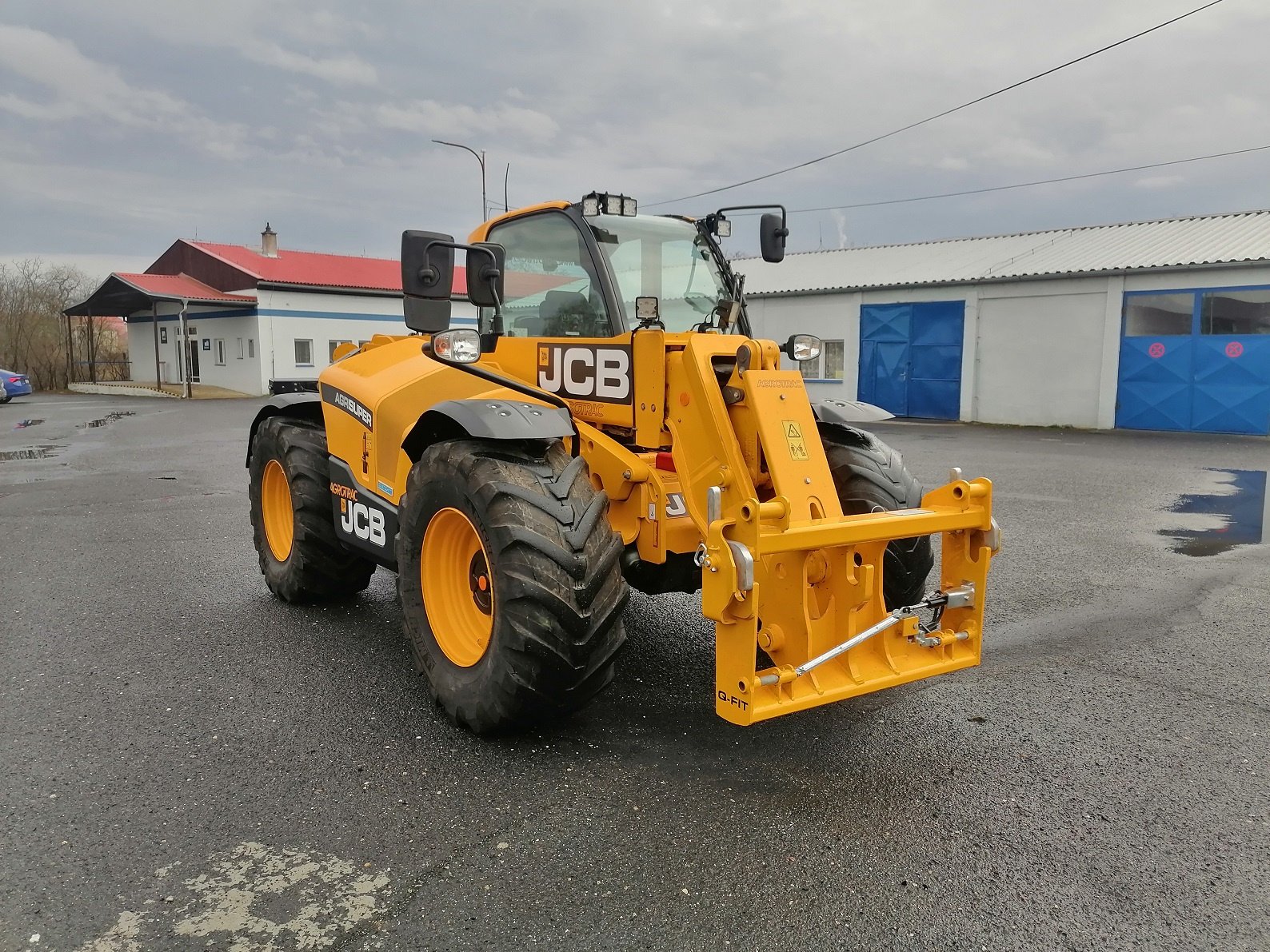 Teleskoplader van het type JCB 542-70 Agri Super DT, Gebrauchtmaschine in Roudnice nad Labem (Foto 4)