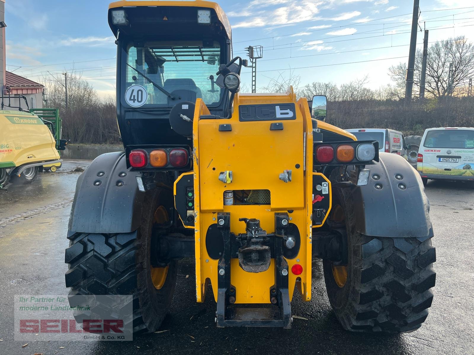 Teleskoplader Türe ait JCB 542-70 Agri Super, Gebrauchtmaschine içinde Ansbach (resim 7)