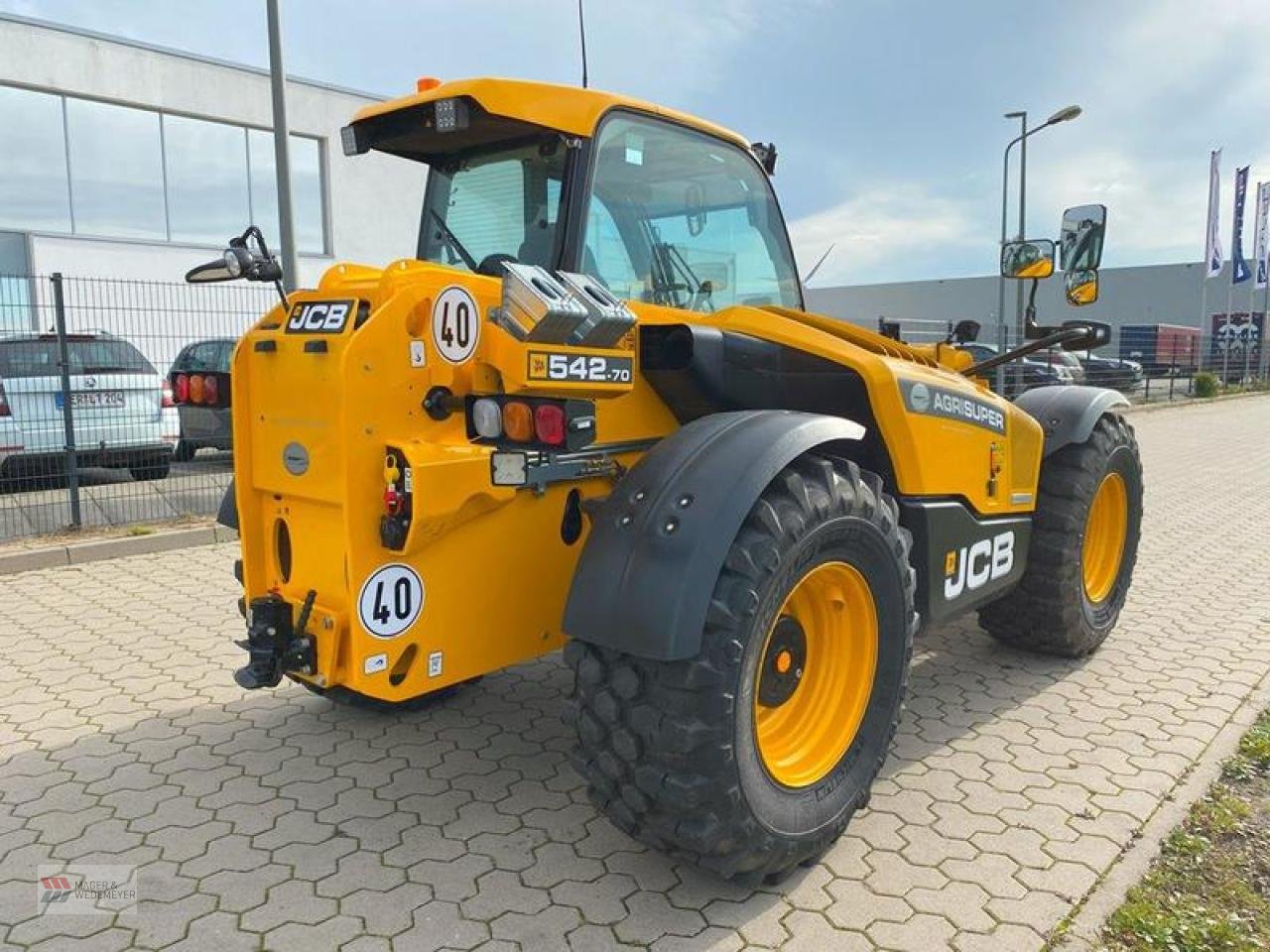 Teleskoplader typu JCB 542-70 AGRI-SUPER, Gebrauchtmaschine w Oyten (Zdjęcie 5)