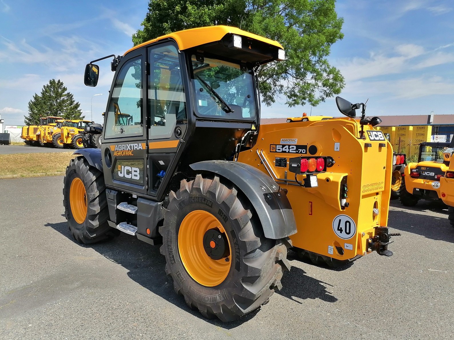 Teleskoplader van het type JCB 542-70 Agri Xtra DT, Gebrauchtmaschine in Roudnice nad Labem (Foto 2)