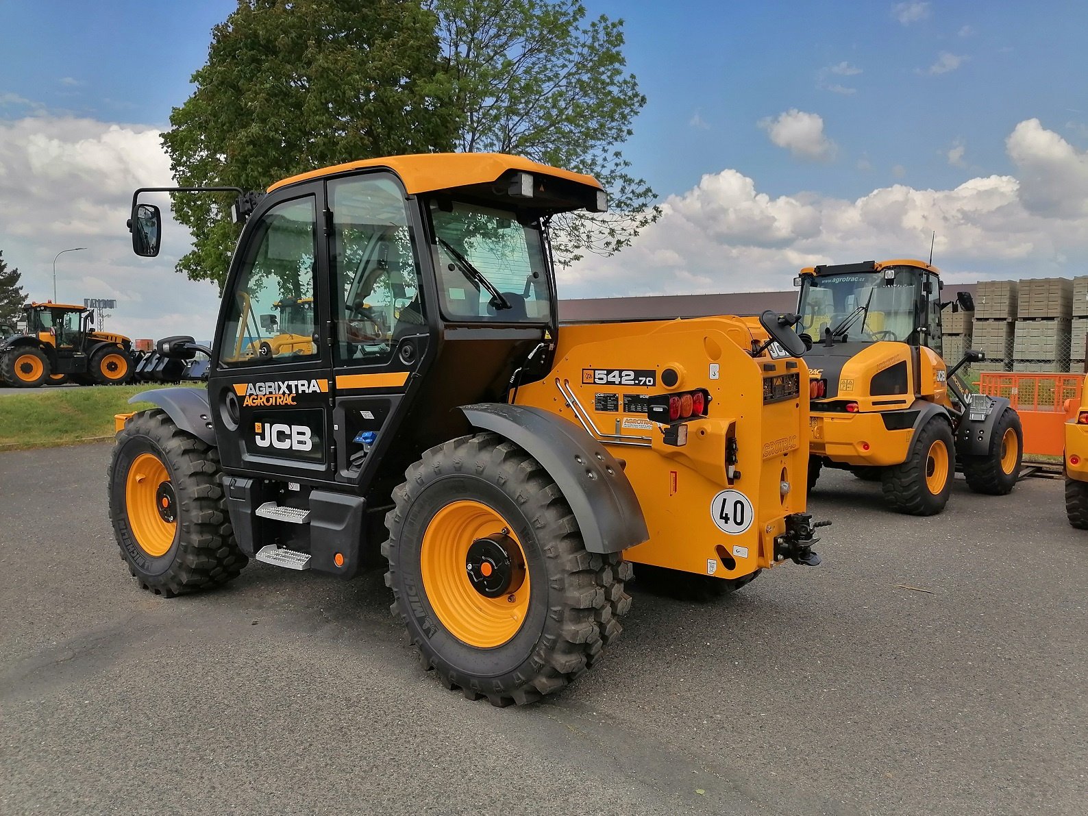 Teleskoplader of the type JCB 542-70 Agri Xtra, Gebrauchtmaschine in Roudnice nad Labem (Picture 2)