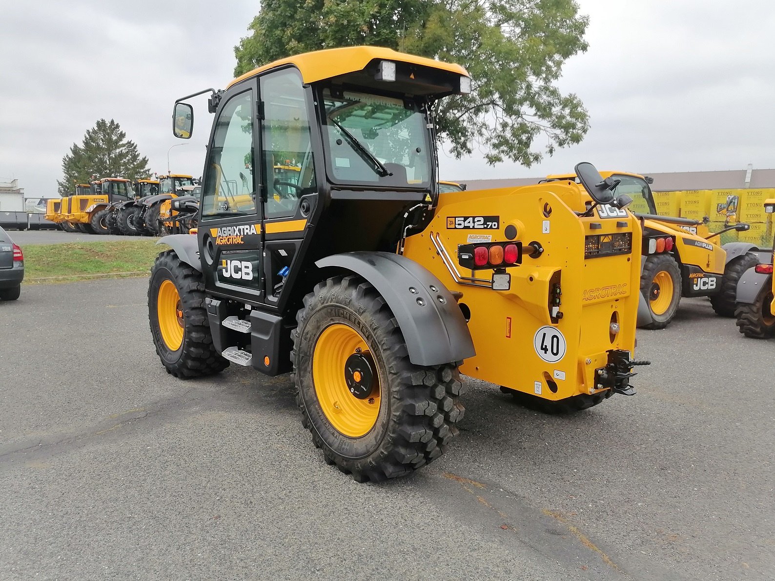 Teleskoplader del tipo JCB 542-70 AGRI XTRA, Gebrauchtmaschine en Roudnice nad Labem (Imagen 2)