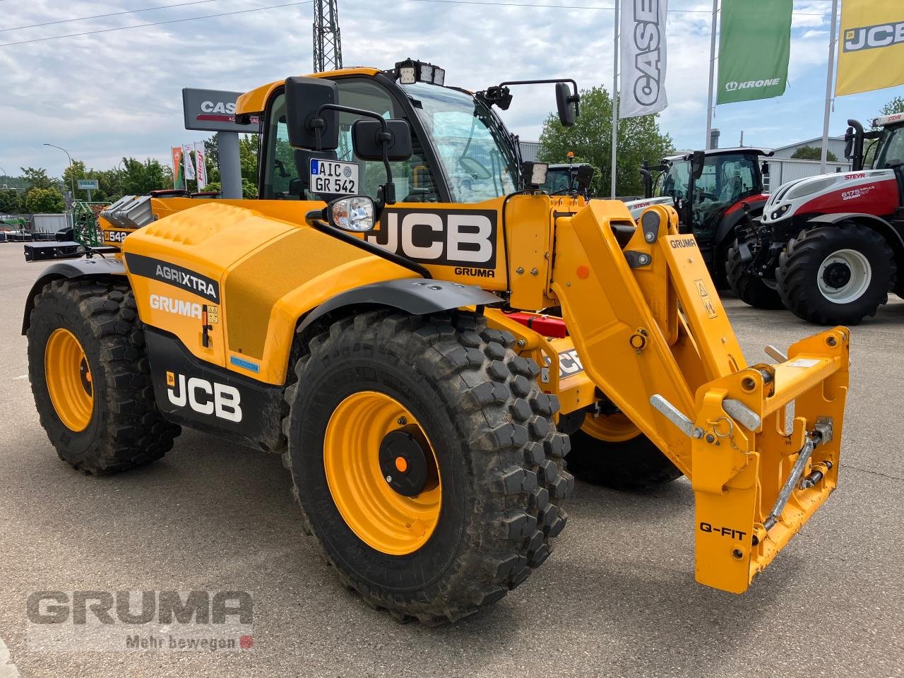 Teleskoplader a típus JCB 542-70 AGRI XTRA, Gebrauchtmaschine ekkor: Friedberg-Derching (Kép 3)