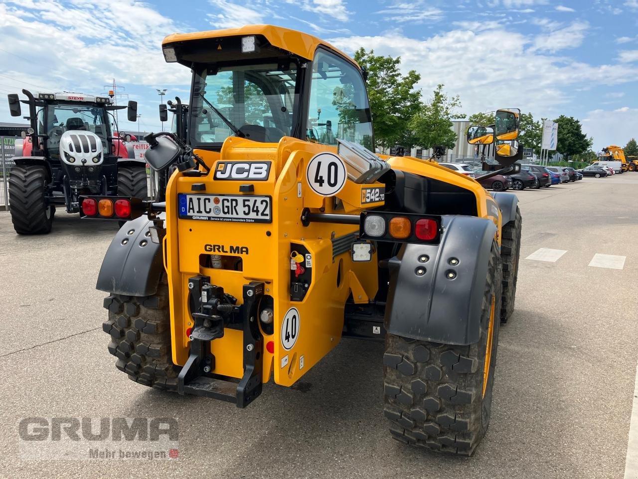 Teleskoplader typu JCB 542-70 AGRI XTRA, Gebrauchtmaschine v Friedberg-Derching (Obrázek 4)