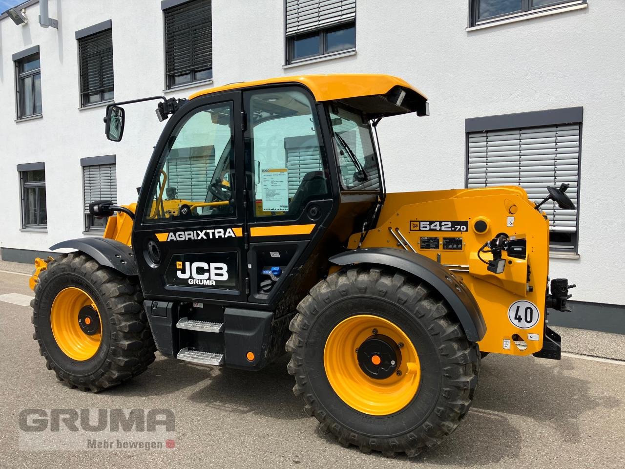 Teleskoplader van het type JCB 542-70 AGRI XTRA, Vorführmaschine in Friedberg-Derching (Foto 5)