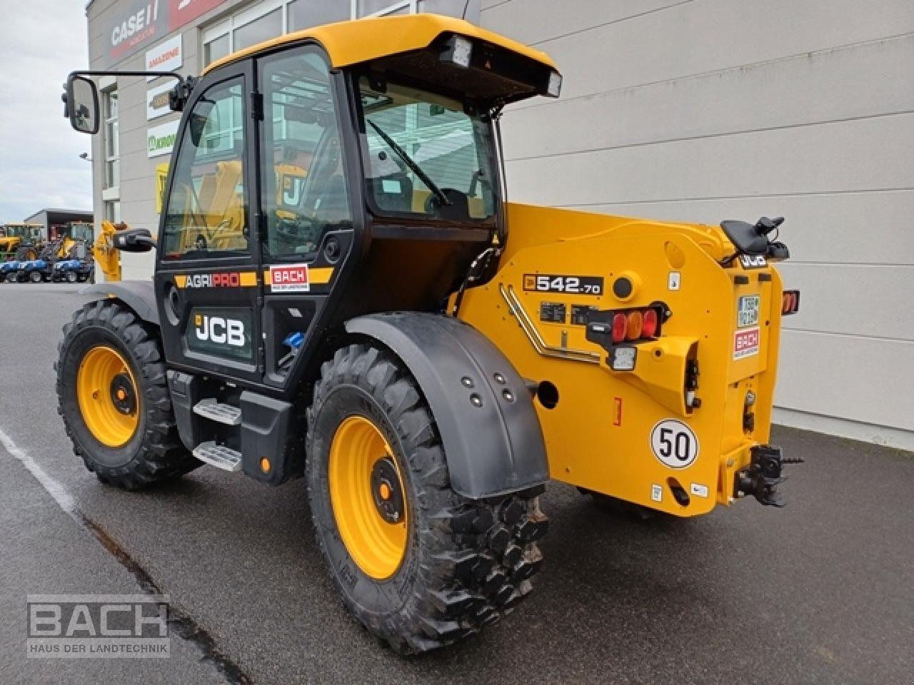 Teleskoplader des Typs JCB 542-70 AGRIPRO, Gebrauchtmaschine in Boxberg-Seehof (Bild 3)