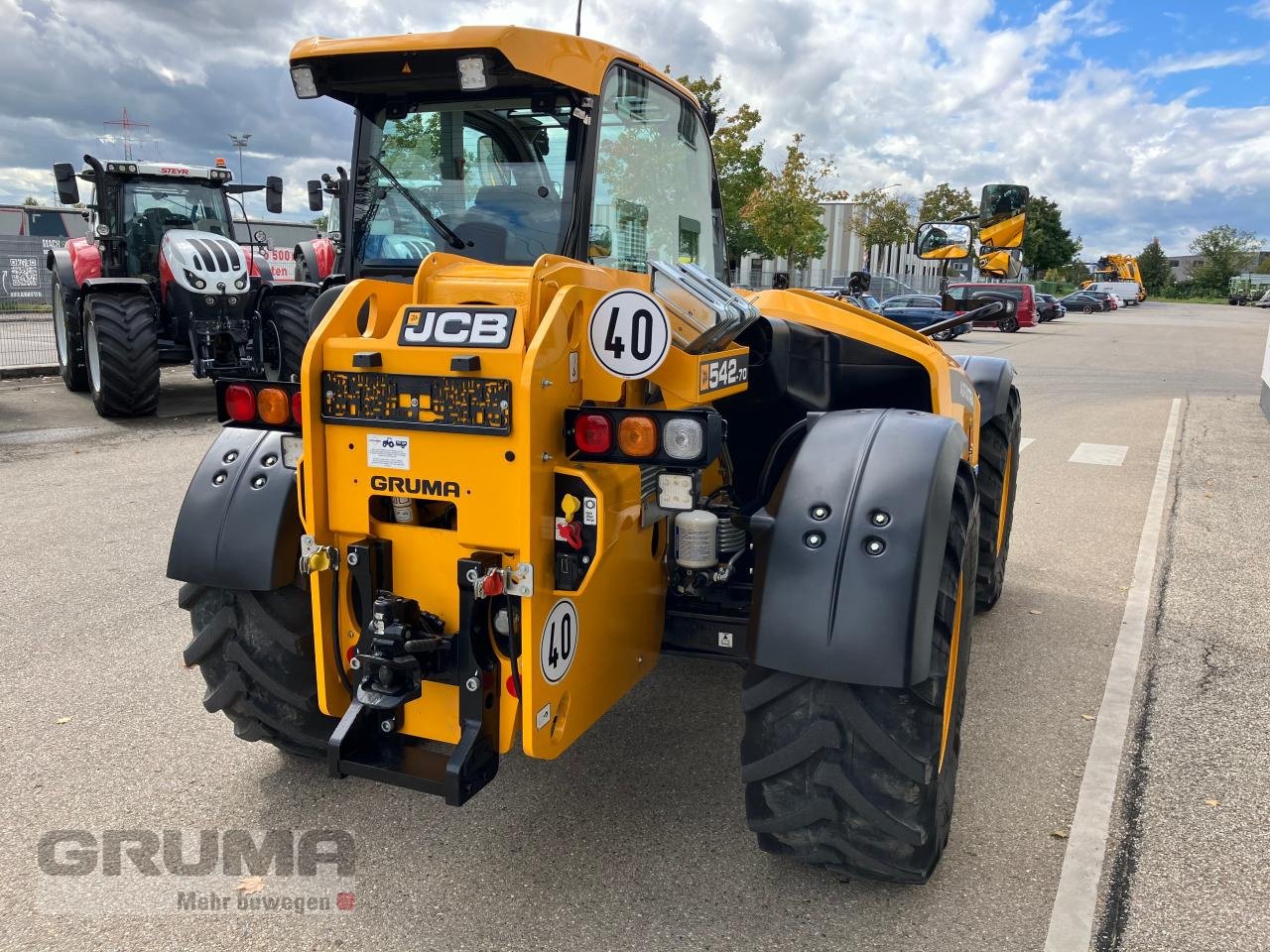 Teleskoplader typu JCB 542-70 AGX Dualtech VT, Gebrauchtmaschine w Friedberg-Derching (Zdjęcie 4)