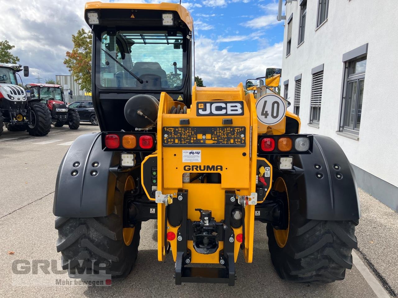 Teleskoplader du type JCB 542-70 AGX Dualtech VT, Gebrauchtmaschine en Friedberg-Derching (Photo 7)