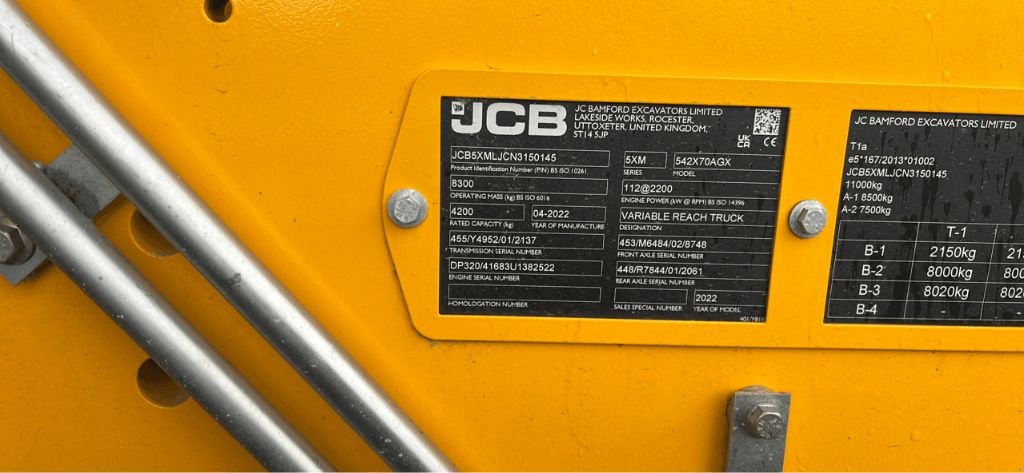 Teleskoplader van het type JCB 542-70 XTRA, Gebrauchtmaschine in Vogelsheim (Foto 5)