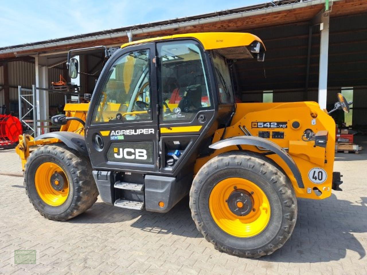 Teleskoplader van het type JCB 542.70 AgriSuper, Gebrauchtmaschine in Leubsdorf (Foto 2)