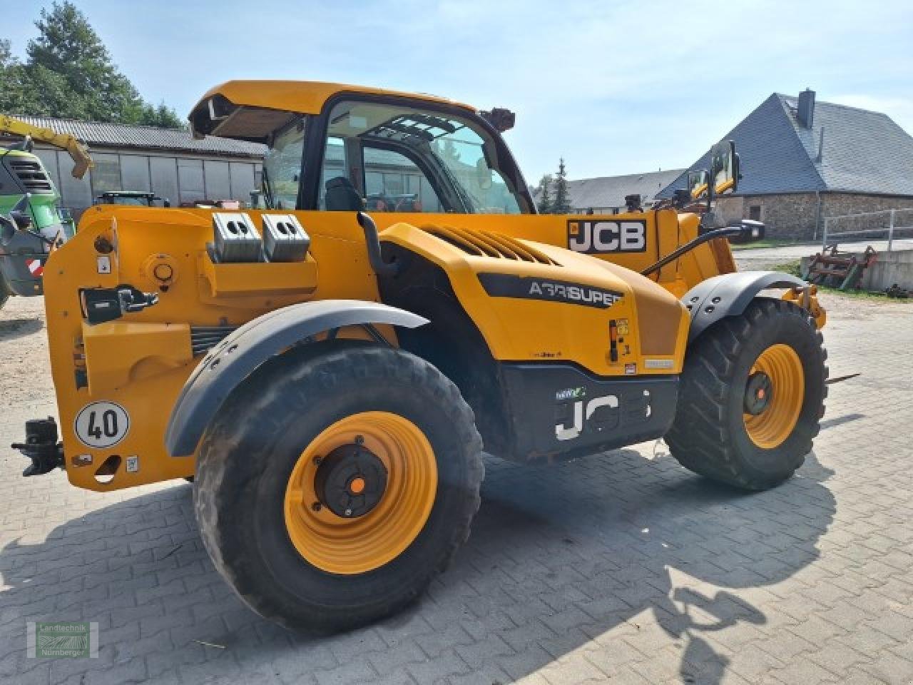 Teleskoplader van het type JCB 542.70 AgriSuper, Gebrauchtmaschine in Leubsdorf (Foto 4)