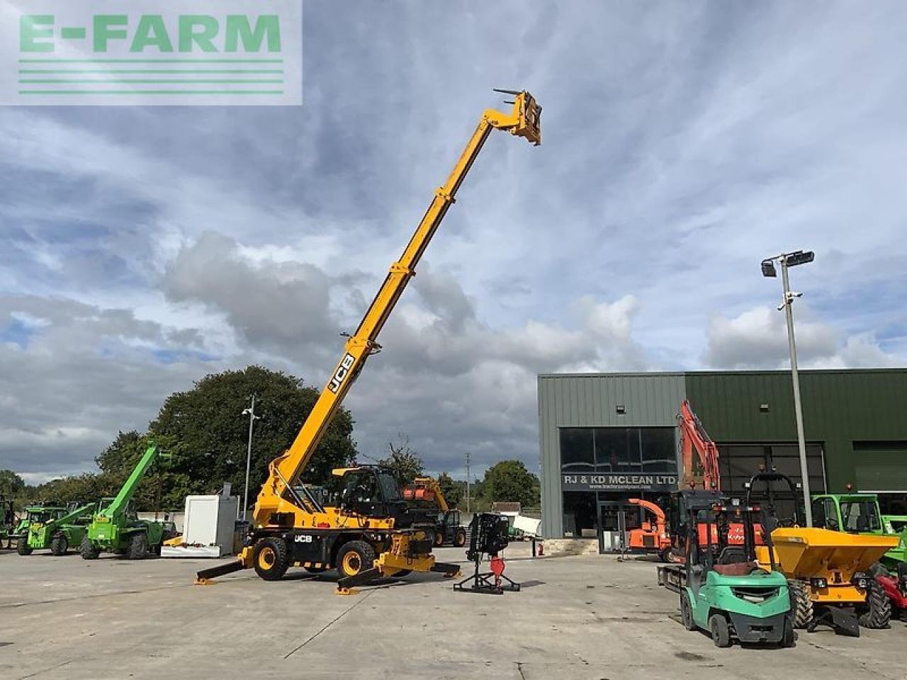 Teleskoplader typu JCB 5.5-21 roto telehandler (st21056), Gebrauchtmaschine w SHAFTESBURY (Zdjęcie 1)