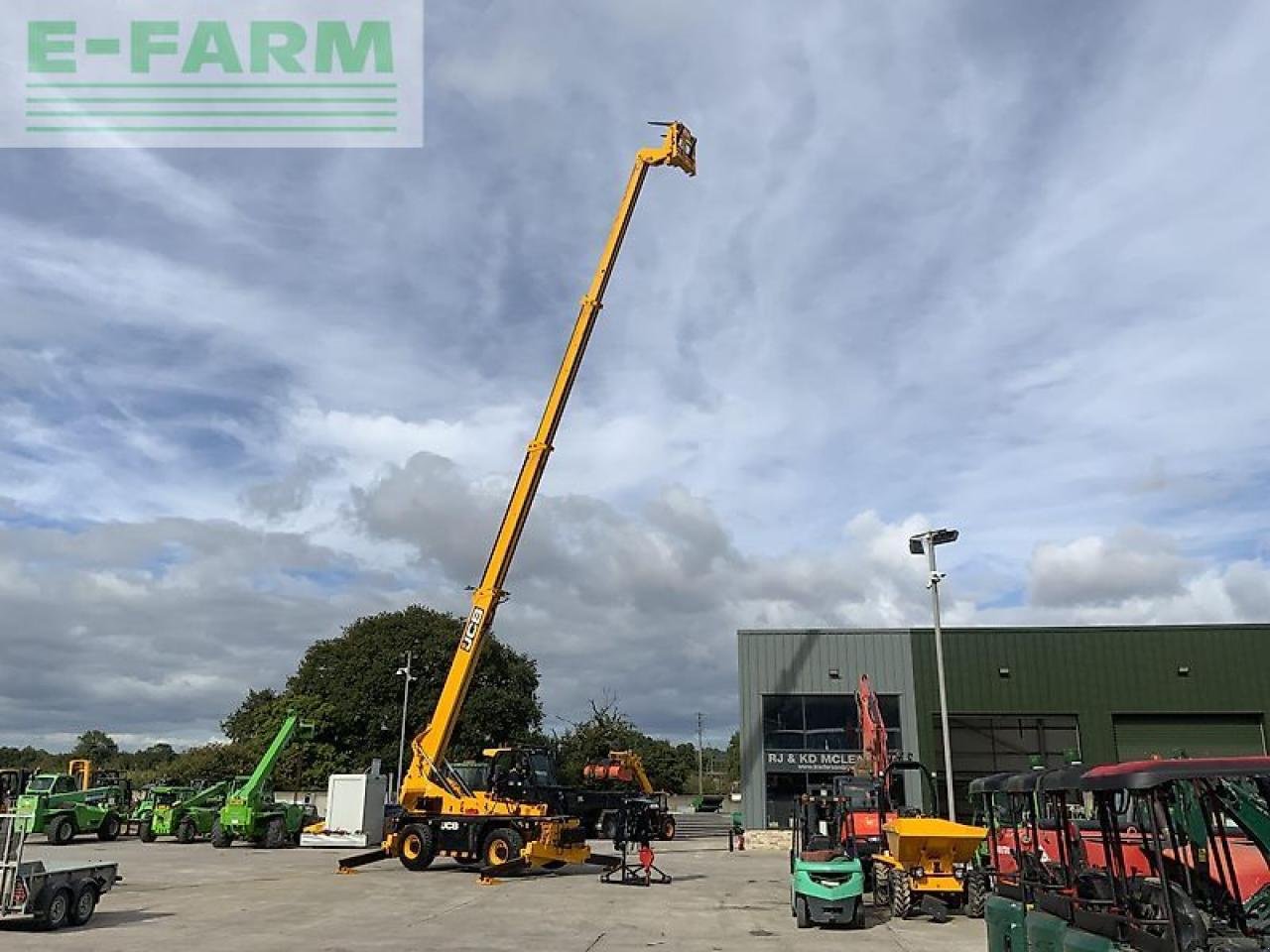 Teleskoplader typu JCB 5.5-21 roto telehandler (st21056), Gebrauchtmaschine w SHAFTESBURY (Zdjęcie 4)