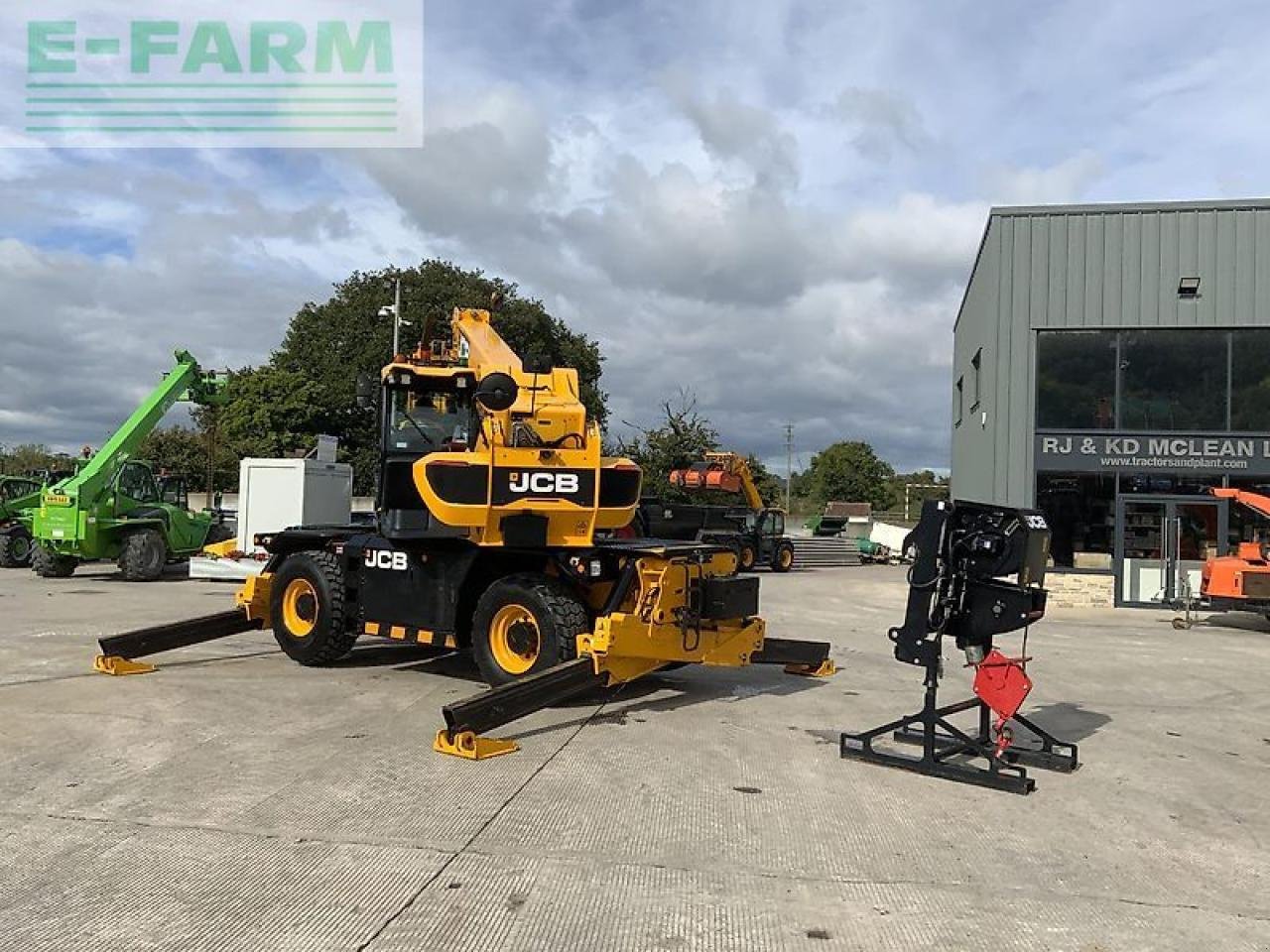 Teleskoplader du type JCB 5.5-21 roto telehandler (st21056), Gebrauchtmaschine en SHAFTESBURY (Photo 9)