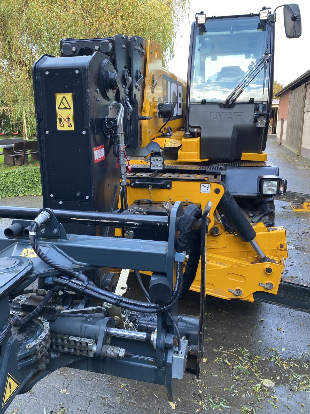 Teleskoplader Türe ait JCB 550-170, Gebrauchtmaschine içinde Höheinöd (resim 3)