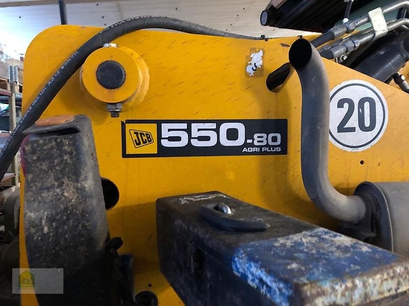 Teleskoplader tip JCB 550-80 Agri Plus, Gebrauchtmaschine in Salsitz (Poză 5)