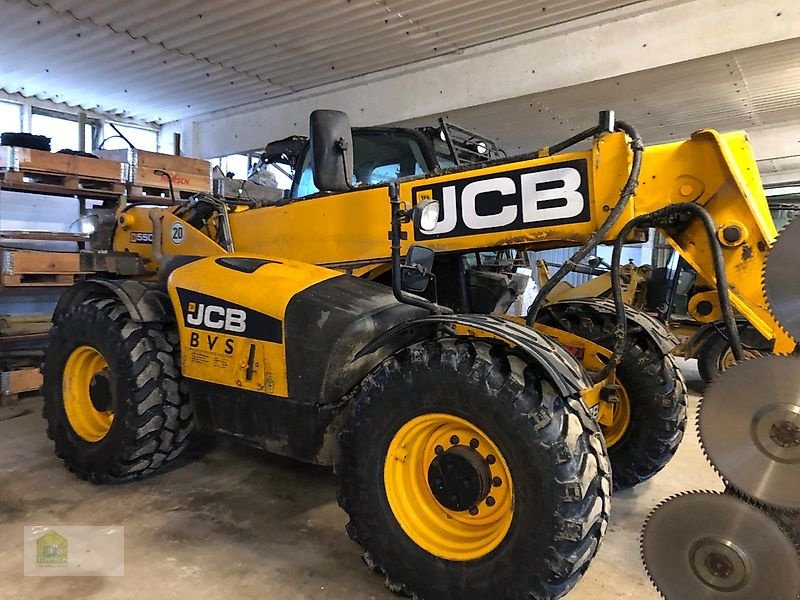 Teleskoplader van het type JCB 550-80 Agri Plus, Gebrauchtmaschine in Salsitz