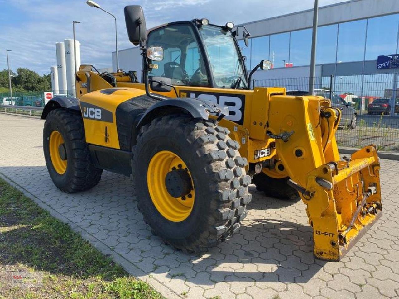 Teleskoplader typu JCB 550-80 AGRI-SUPER, ANBAUGERÄTEN, Gebrauchtmaschine w Oyten (Zdjęcie 3)