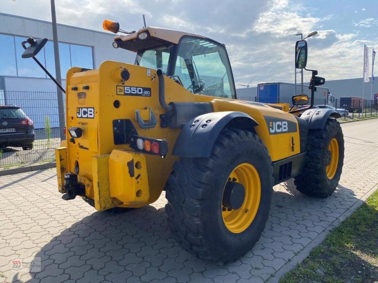 Teleskoplader typu JCB 550-80 AGRI-SUPER, ANBAUGERÄTEN, Gebrauchtmaschine v Oyten (Obrázek 5)