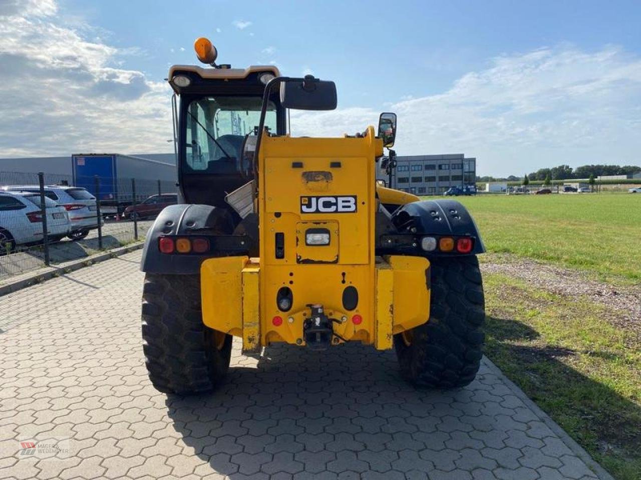 Teleskoplader van het type JCB 550-80 AGRI-SUPER, ANBAUGERÄTEN, Gebrauchtmaschine in Oyten (Foto 6)