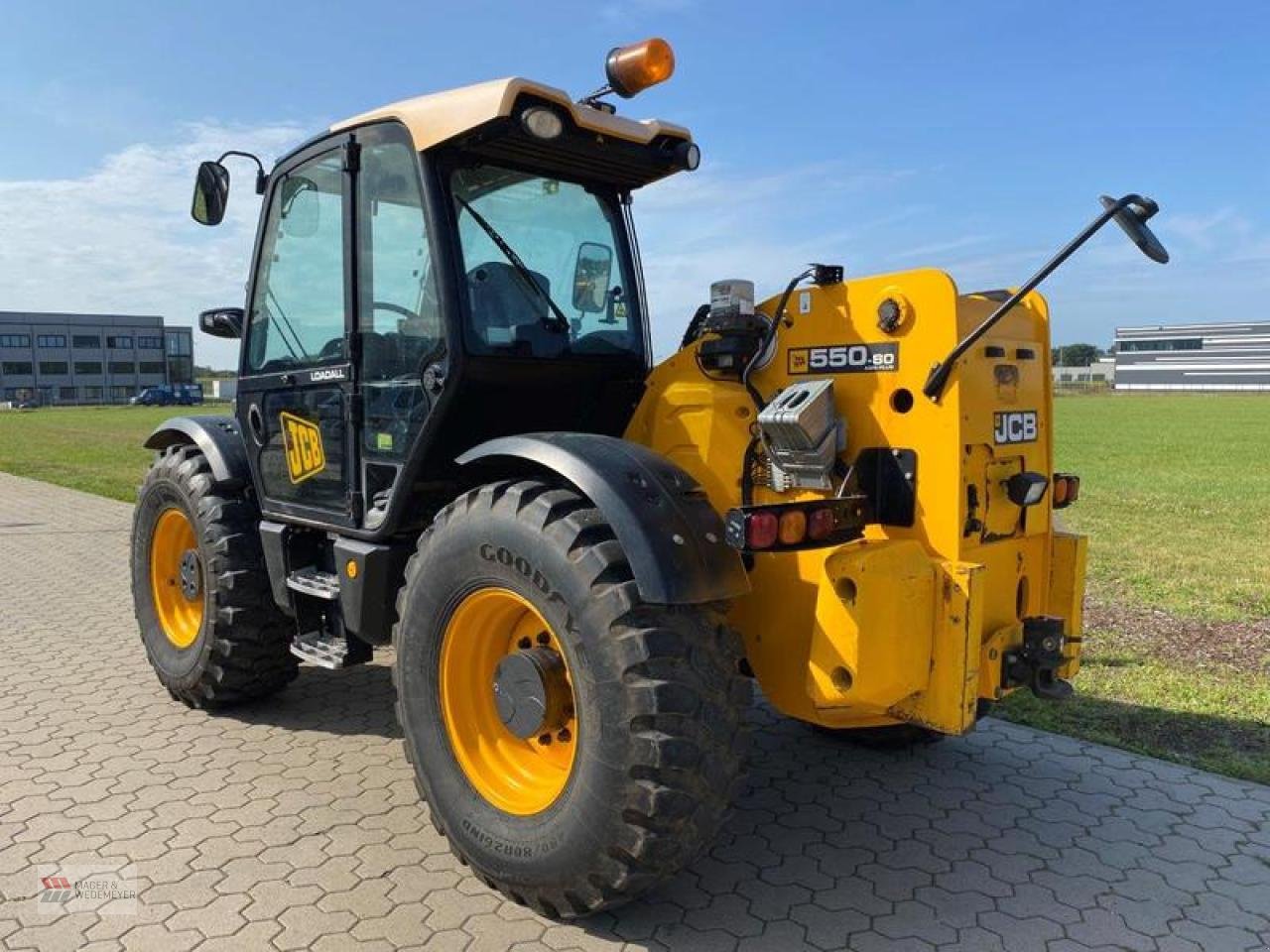 Teleskoplader des Typs JCB 550-80 AGRI-SUPER, ANBAUGERÄTEN, Gebrauchtmaschine in Oyten (Bild 7)