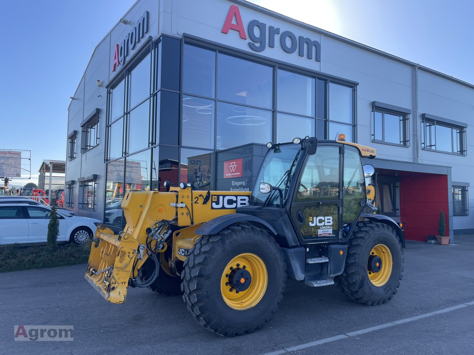 Teleskoplader van het type JCB 560-80 AGRI PLUS, Gebrauchtmaschine in Meißenheim-Kürzell (Foto 1)