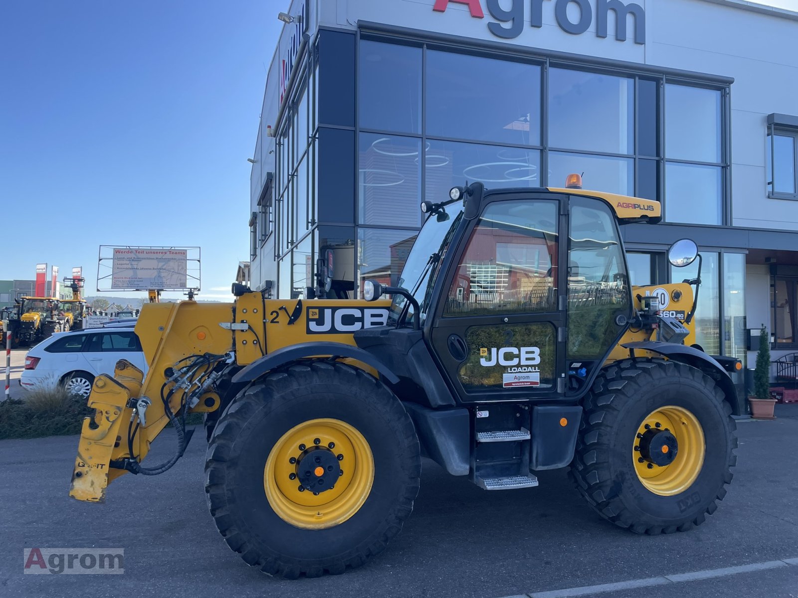 Teleskoplader typu JCB 560-80 AGRI PLUS, Gebrauchtmaschine w Meißenheim-Kürzell (Zdjęcie 2)